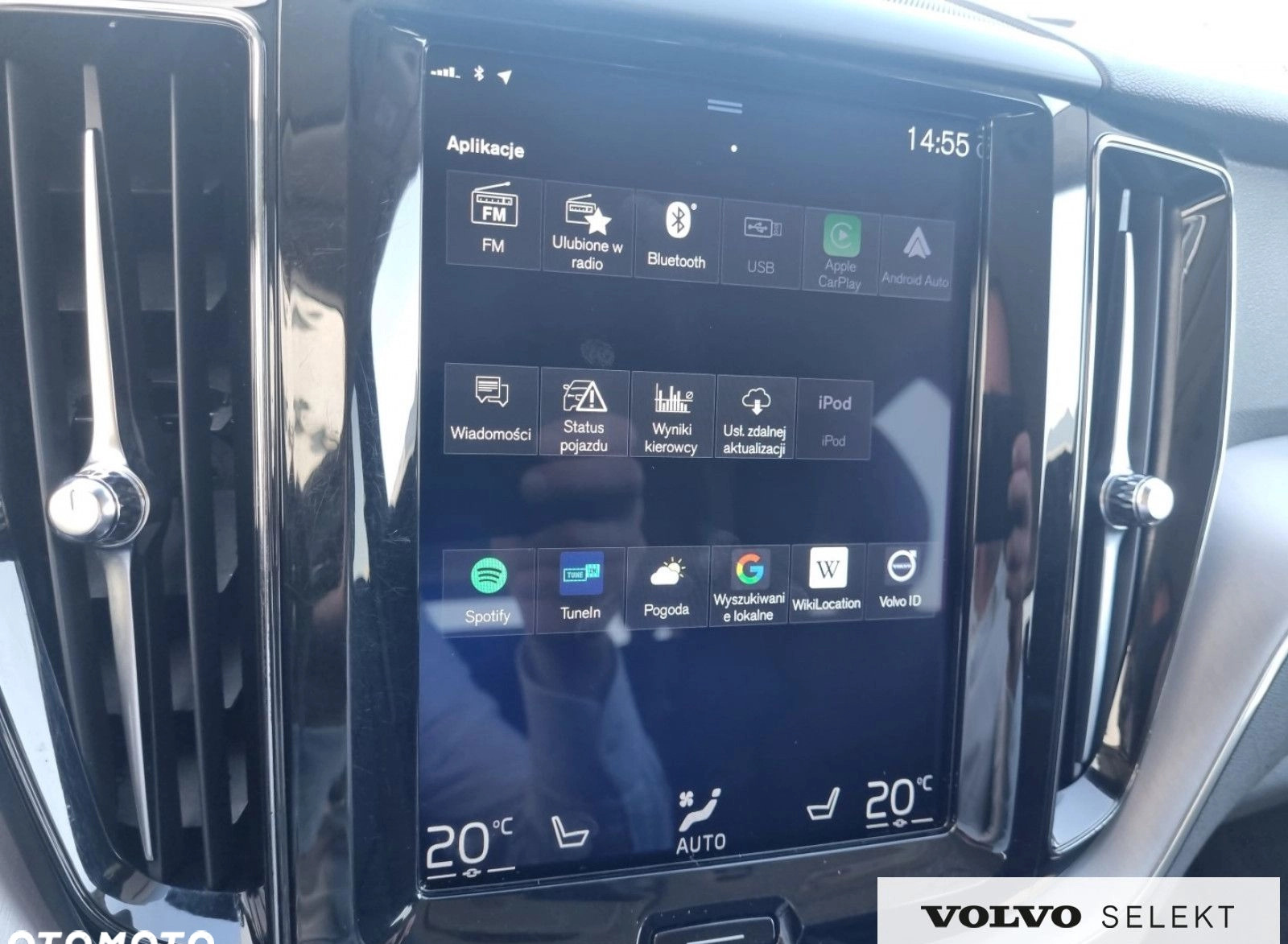Volvo XC 60 cena 155000 przebieg: 134874, rok produkcji 2020 z Poznań małe 277